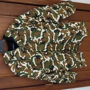 Lightweight Mens Camo Jacket Fits XL